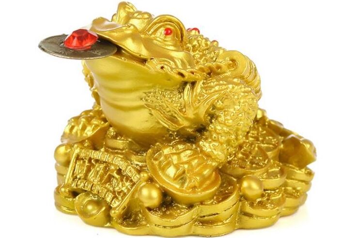 Китайска жаба като амулет за късмет